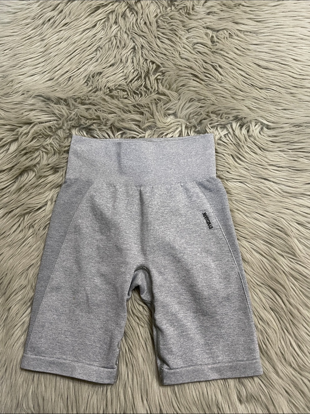 Gymshark High-Rise Gray Shorts